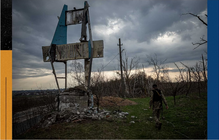 Гряда під Черніговом, яку розбомбили росіяни
